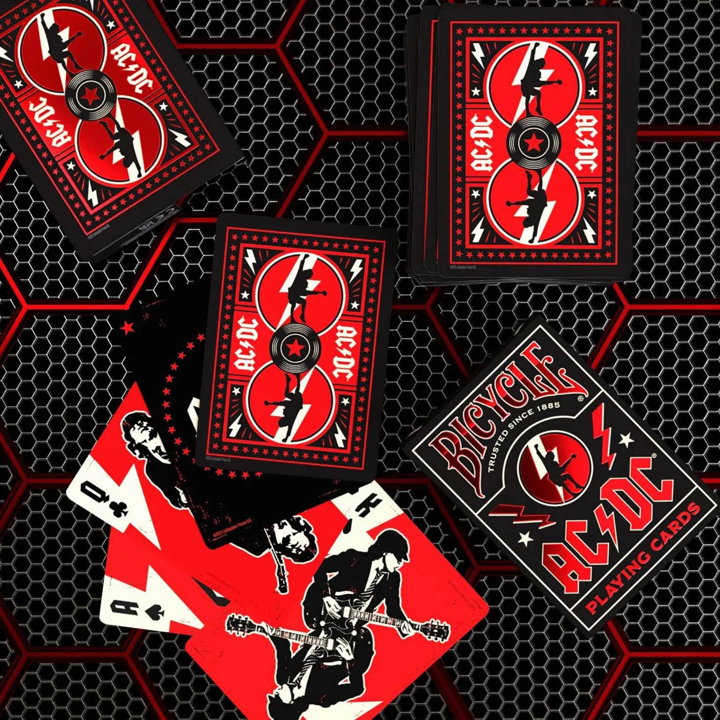 Bicycle ACDC (Designer Spielkarten, Poker, Skat...)