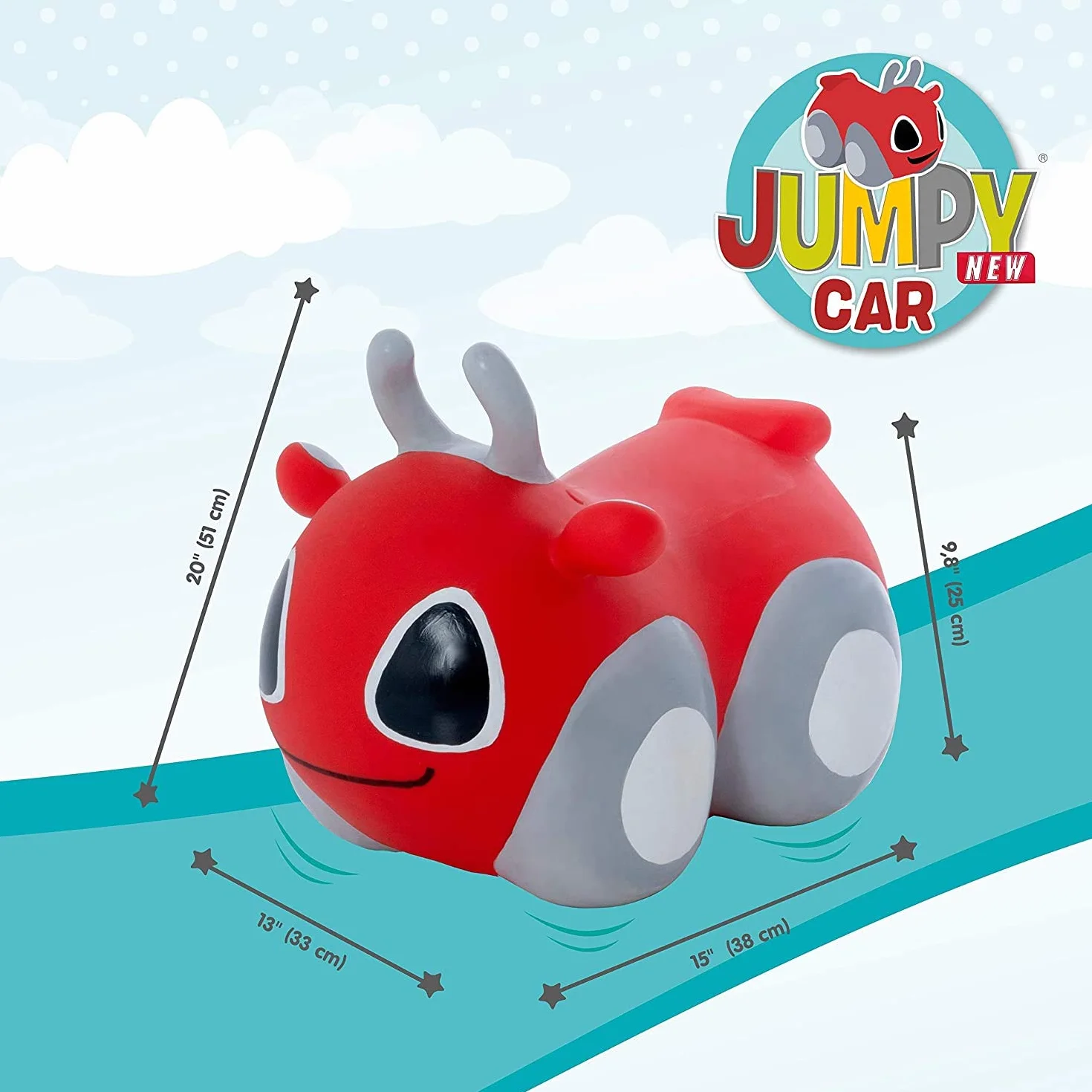 GERARDO'S Jumpy Car Red