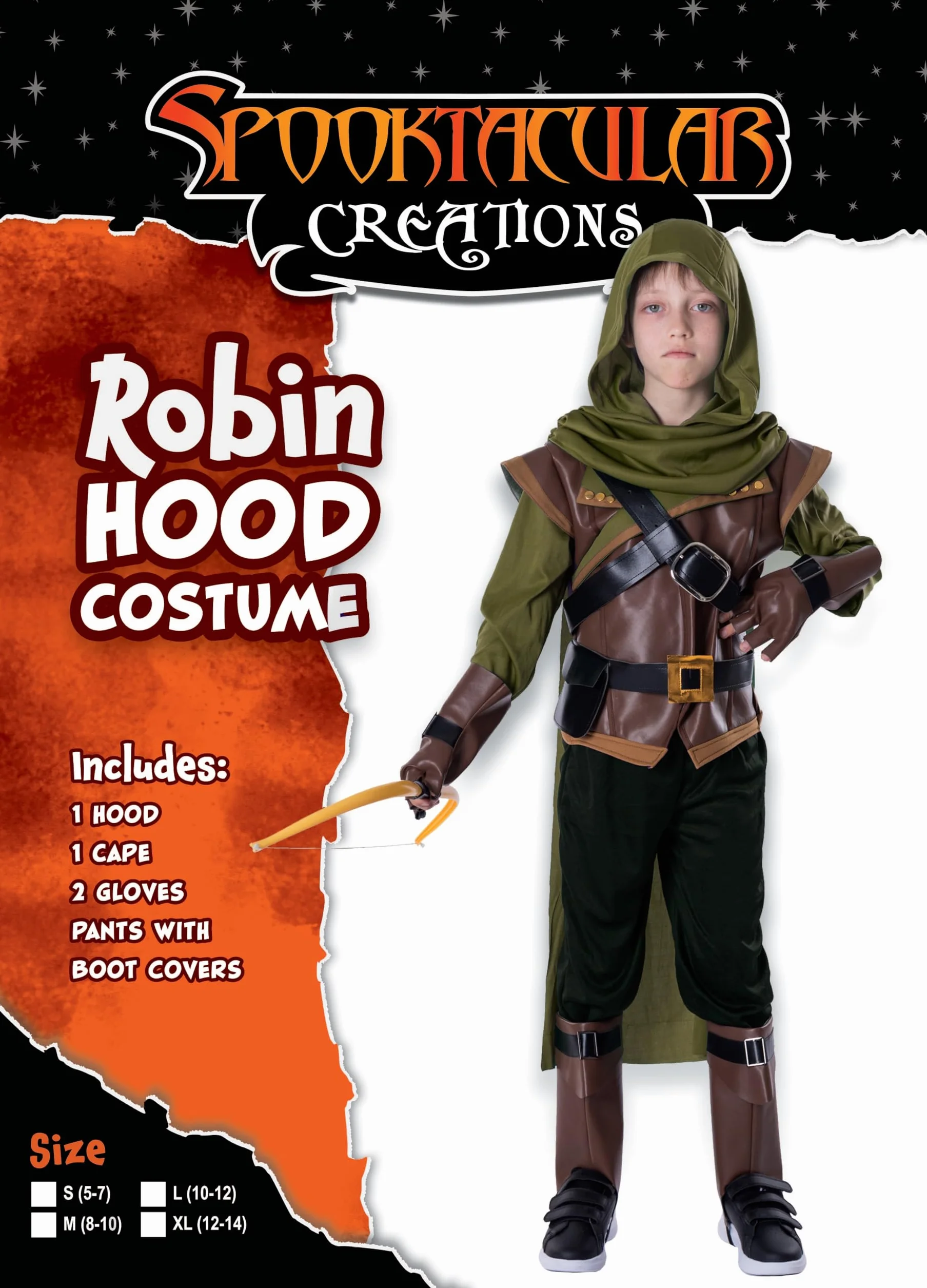 Spooktacular Creations Renaissance Robin Hood Deluxe zestaw kostiumowy dla dzieci Halloween