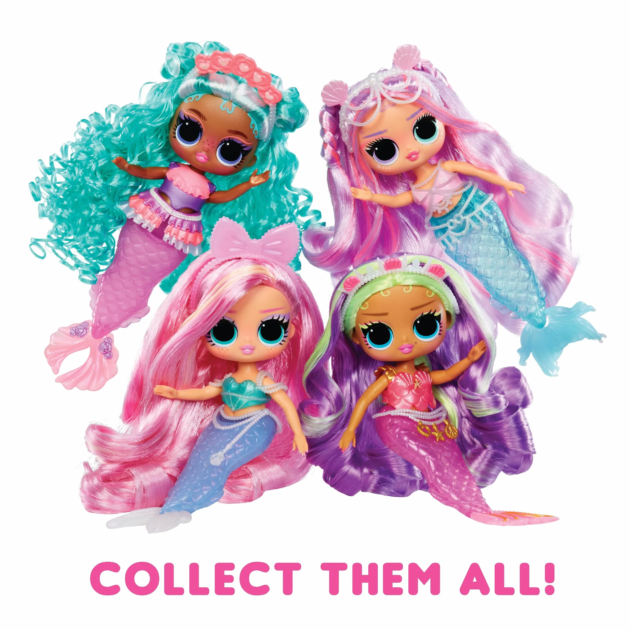 L.O.L. Surprise! Tweens - Mermaid Cleo Clove - Modna Lalka ze Zmieniającym Kolor Ogonem, Ruchomą Płetwą i Pięknymi Akcesoriami - Zabawki dla Dzieci i Kolekcjonerów powyżej 4 Lat
