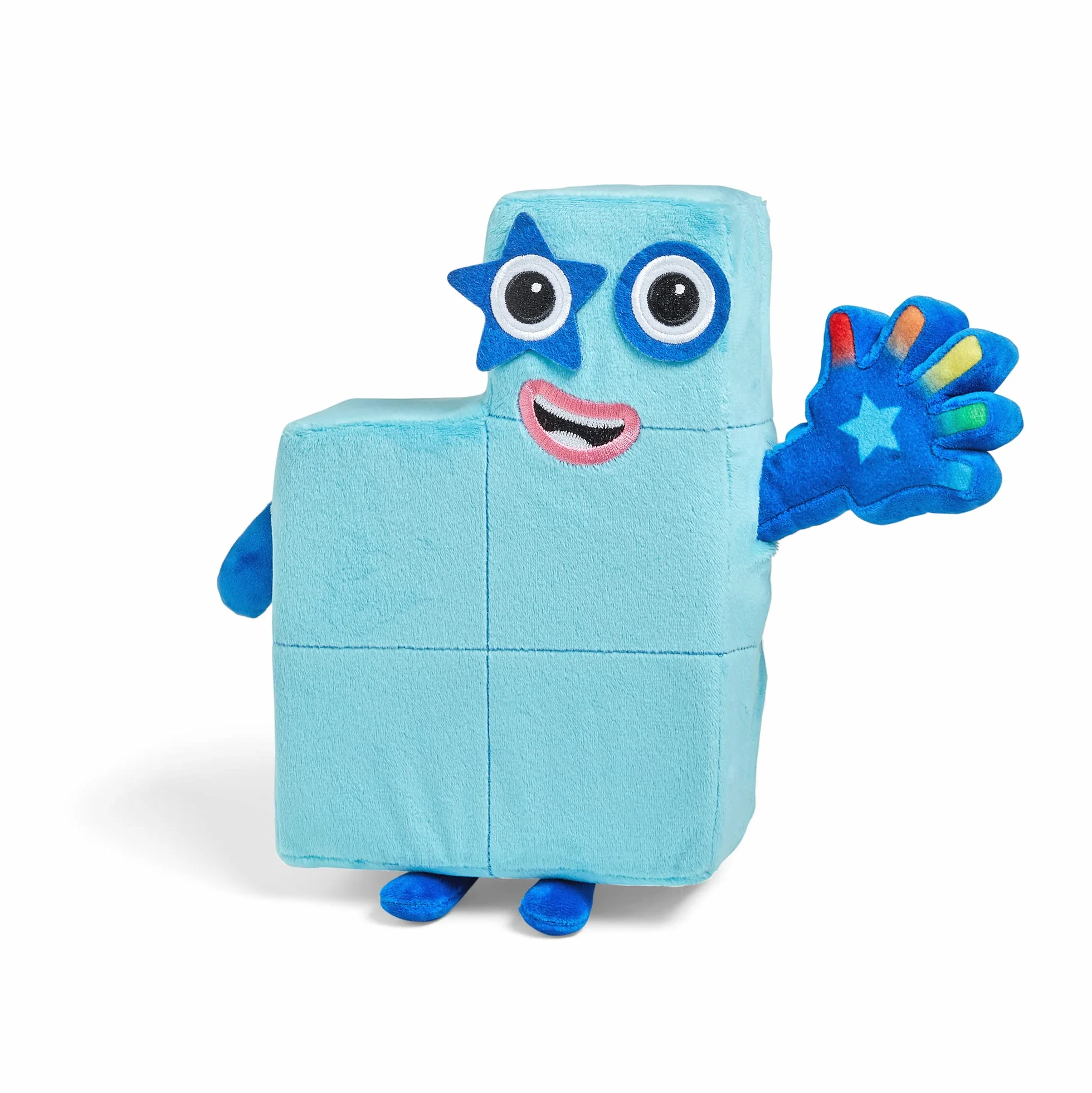 Learning Resources Sing-Along Numberblock Five Plush Interactive Toy, Counting Toy Age 3+, Light Up Toy, 12 Phrases and Songs, Numberblocks Theme Song