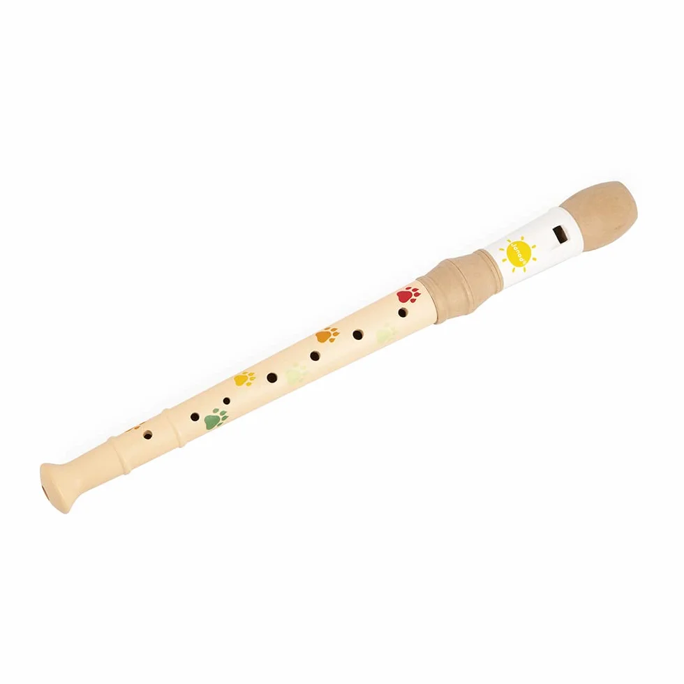 Janod - Zestaw muzyczny 5 drewnianych instrumentów Sunshine - odgrywanie ról i wczesna edukacja muzyczna - farba wodna - od 18 miesięcy, J07615