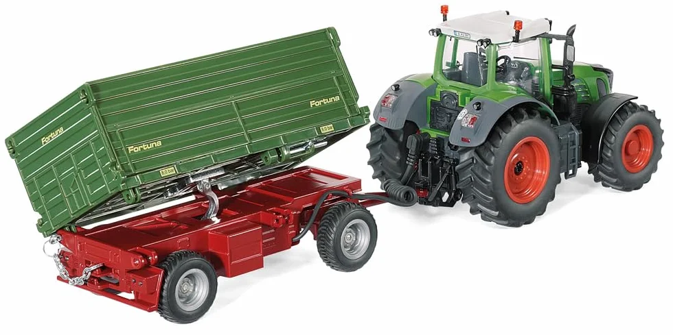 Siku 6781, Model wywrotki obustronnej, 1:32, Zdalnie sterowana, Do łączenia SIKU CONTROL z zaczepem przyczepy, Metal,Tworzywo sztuczne, Zielony