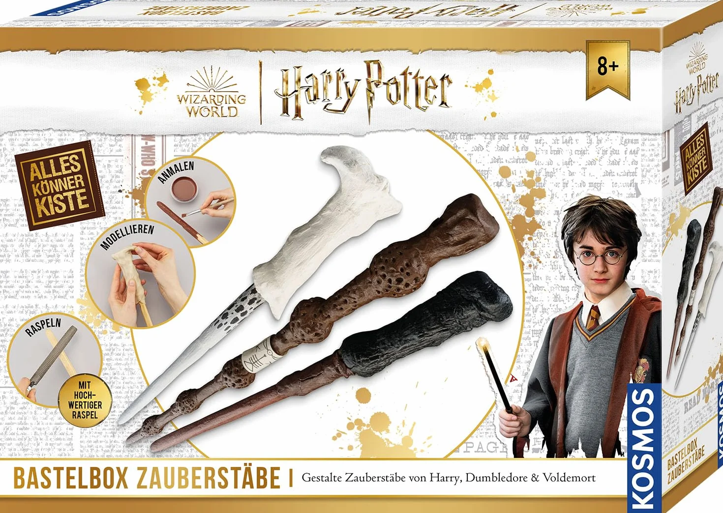 Harry Potter - Zauberstäbe: Bastel-Set