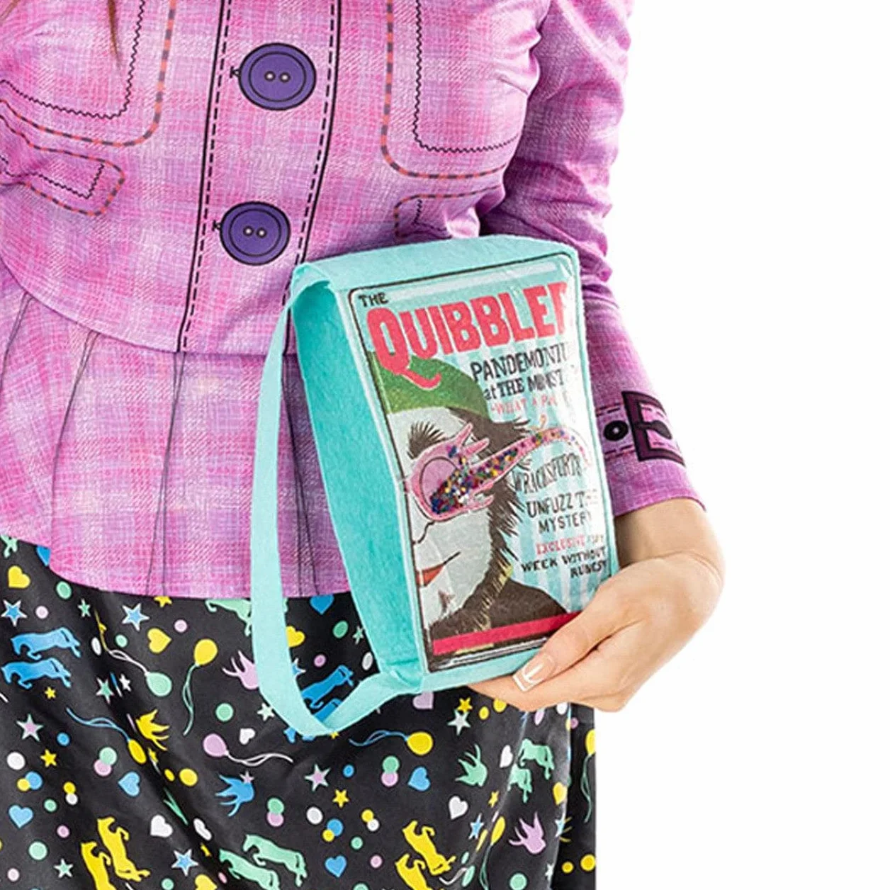 Rubies Zestaw akcesoriów Luna Lovegood dla dorosłych i dzieci, torba z różdżkami i okularami, oficjalny Warner Harry Potter na karnawał, Halloween, Boże Narodzenie i urodziny