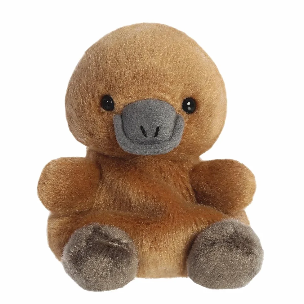Aurora, 33678, Palm Pals Patty Platypus 5 In, Soft Toy, Brown