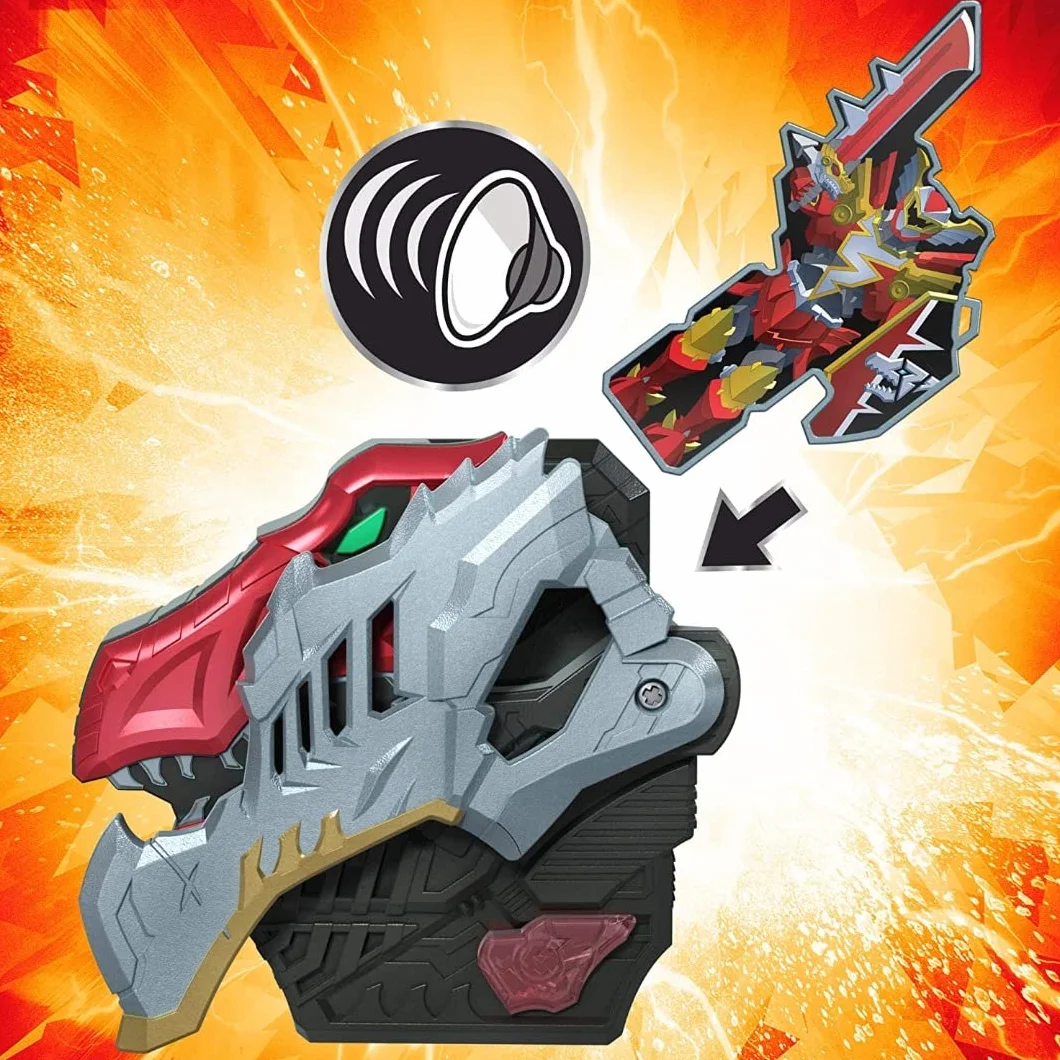 Power Rangers Dino Fury Morpher Elektroniczna Zabawka ze Światłami i Dźwiękami