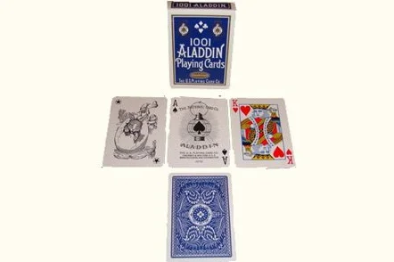 Aladdin Deck 1001 (gładkie wykończenie) Dos Bleu