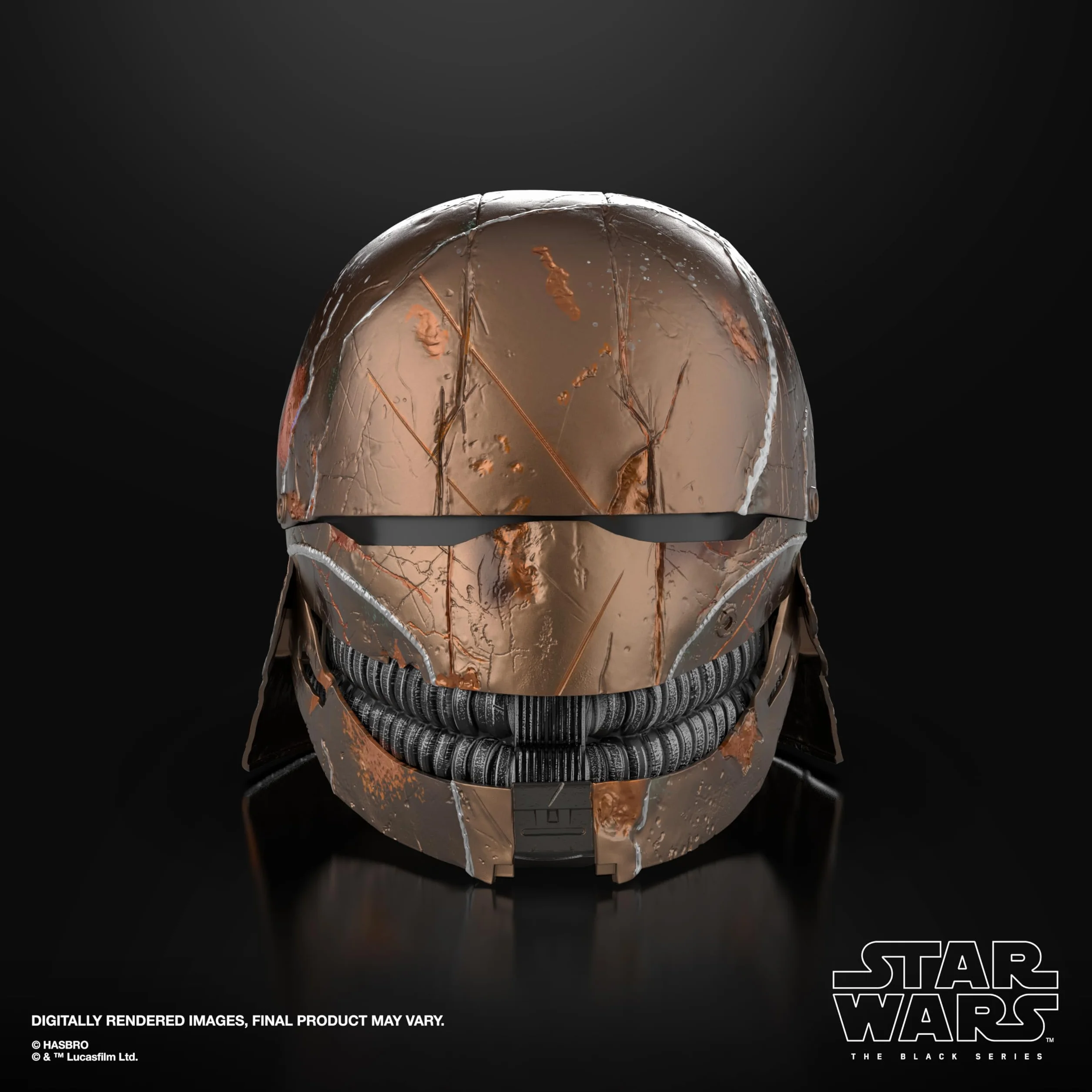 Hasbro Star Wars optymalnej jakości Elektroniczny Hełm Nieznajomego z Kolekcji Star Wars The Black Series, Zabawka Tematyczna dla Dorosłych