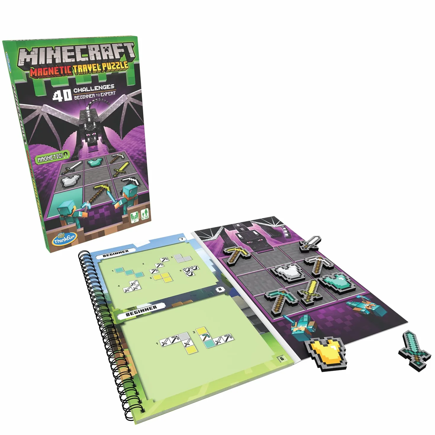 Ravensburger, Minecraft – łamigłówka magnetyczna