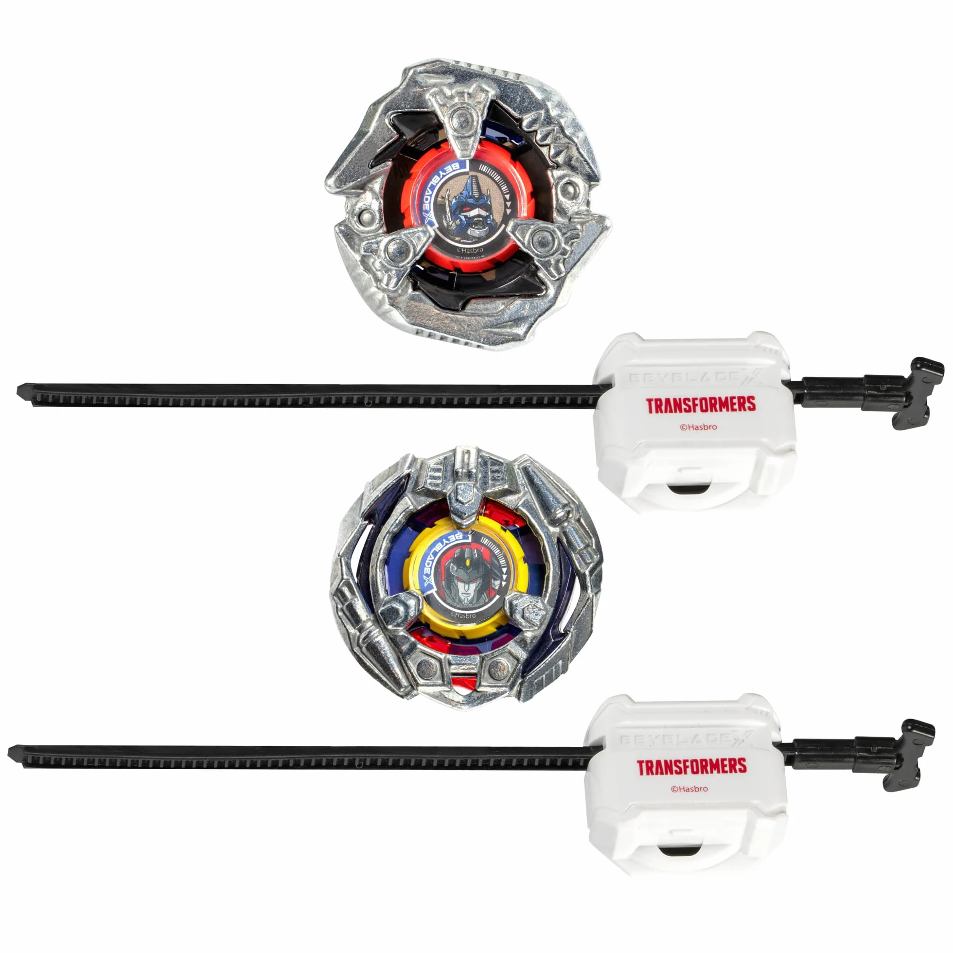 Wielopak Beyblade X Transformers Collab Optimus Primal 3-60F kontra Starscream 3-80N