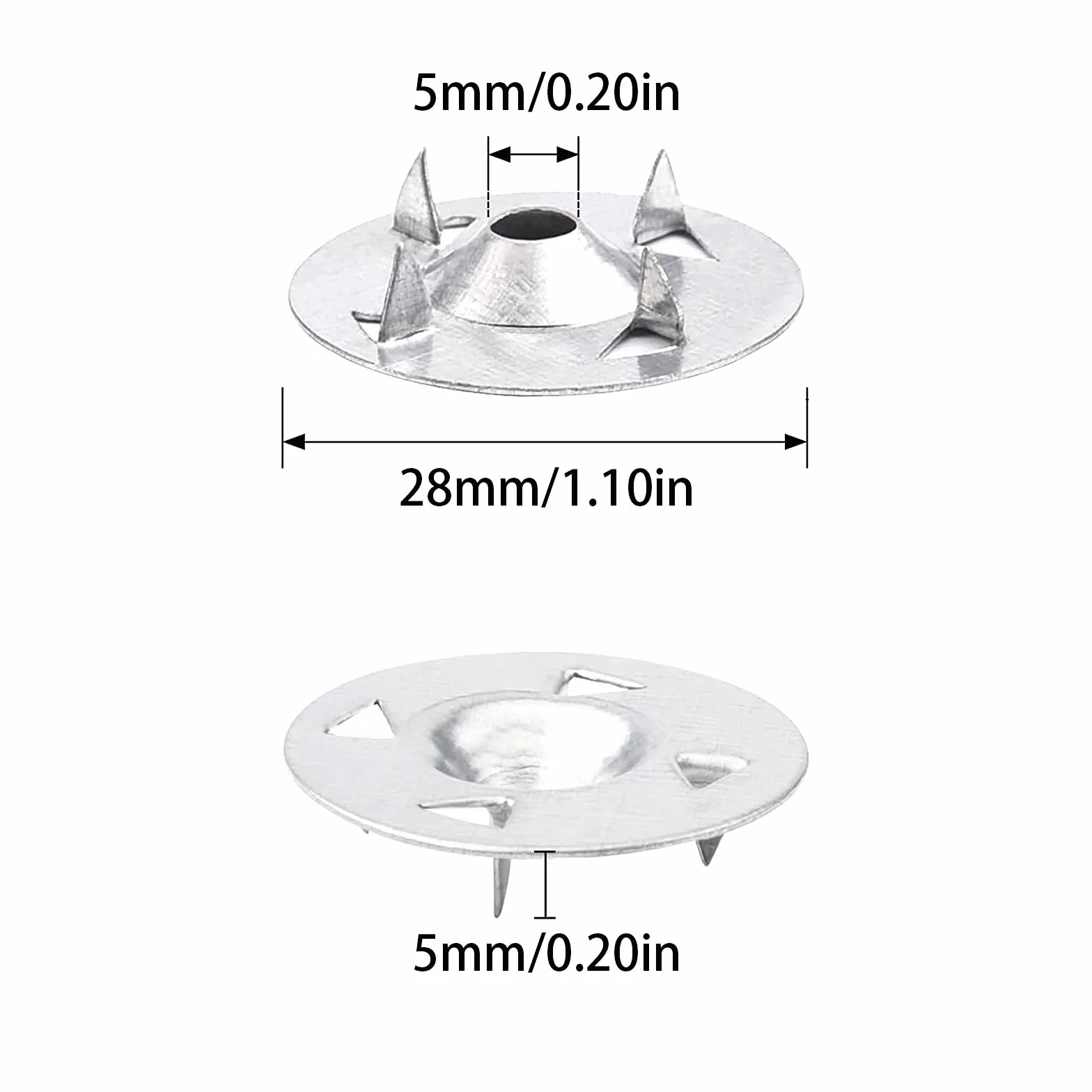 100 szt. podkładki do płytek o średnicy 28 mm podkładki do płyty izolacyjnej łatwe mocowanie podkładki do płyt gipsowo-kartonowych wytłaczana izolacja płyta termopolimerowa stałe płyty tylne