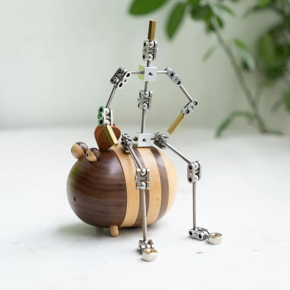 Armature Kit – szkielet lalki "zrób to " z metalu, łatwy montaż, animowane wzornictwo postaci, do animacji stop-motion