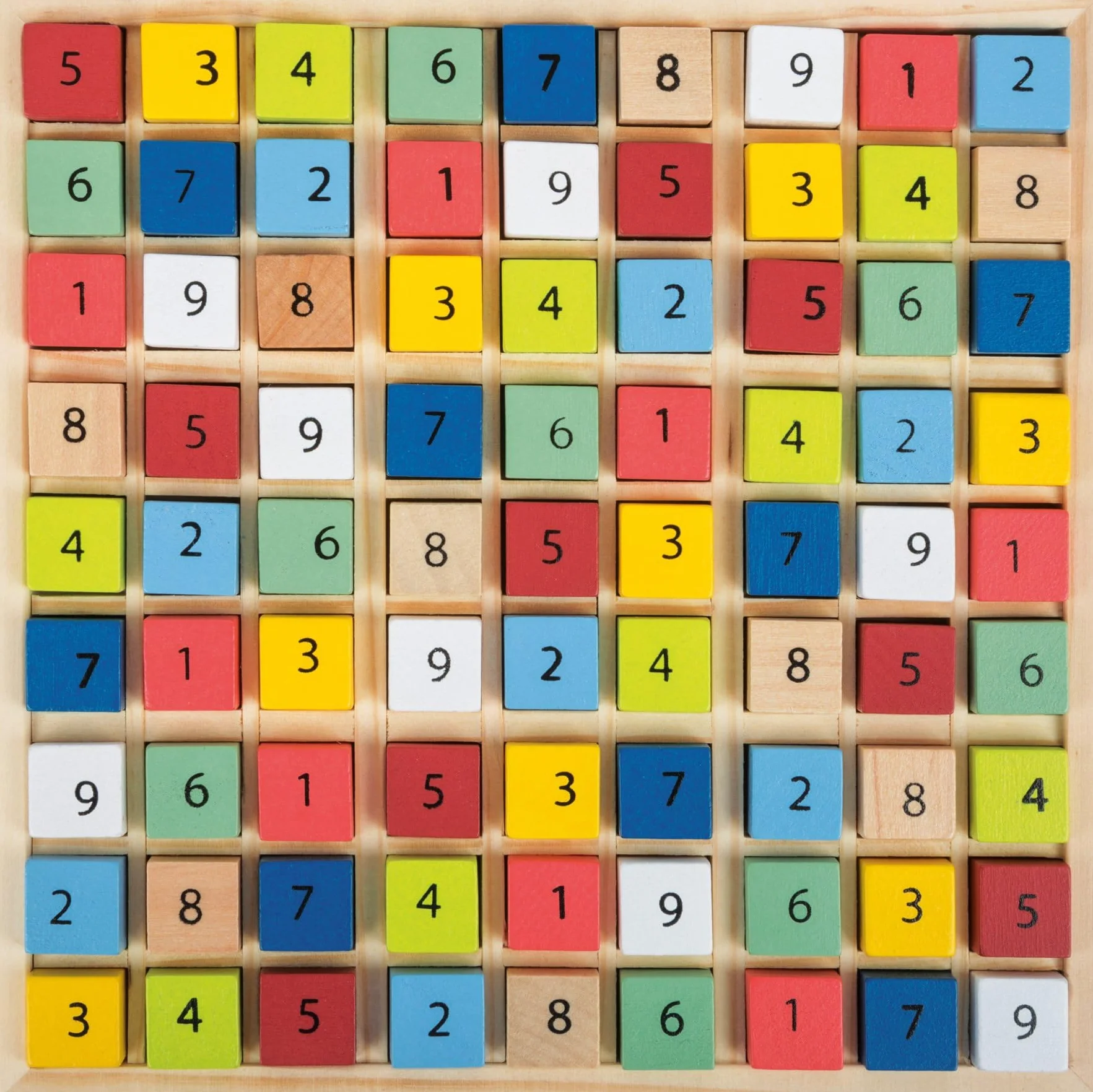 Buntes Sudoku Educate