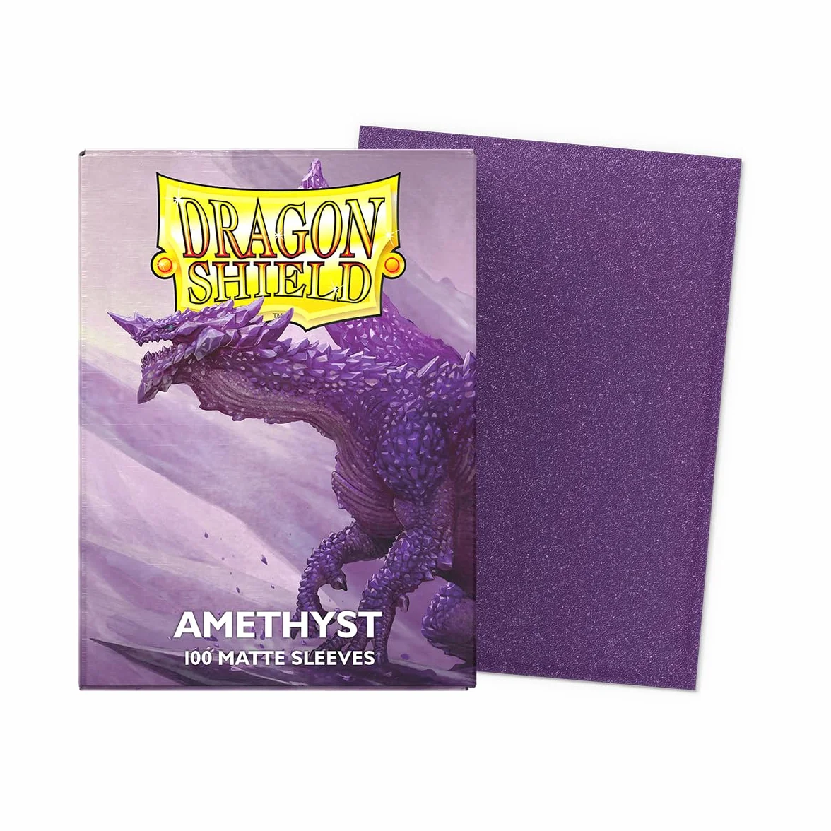 Dragon Shield AT-11060 standardowy rozmiar matowy ametyst (100 rękawów)