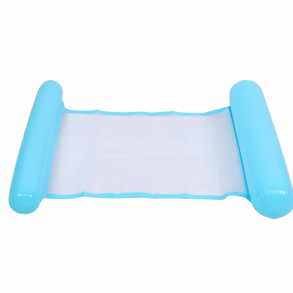 Hamak Nadmuchiwany pływak do basenu Nadmuchiwany fotel Hamak wodny, pływak do basenu Hamak dla dorosłych(sky blue)