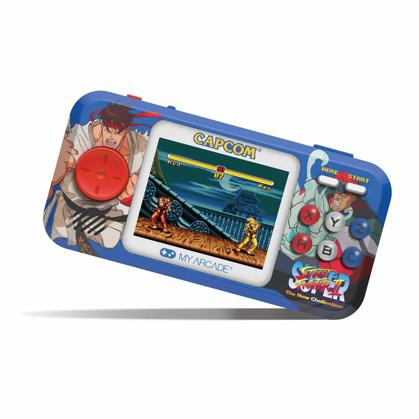 My Arcade Super Street Fighter II Pocket Player Pro ręczny przenośny system gier (2 gry w 1)