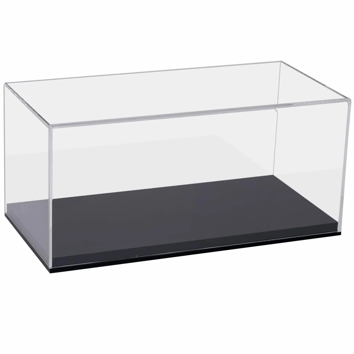 HMF 46800900 Gablota akrylowa na modele samochodów / figurek, różne rozmiary, przezroczysta, 30 x 14 x 15 cm
