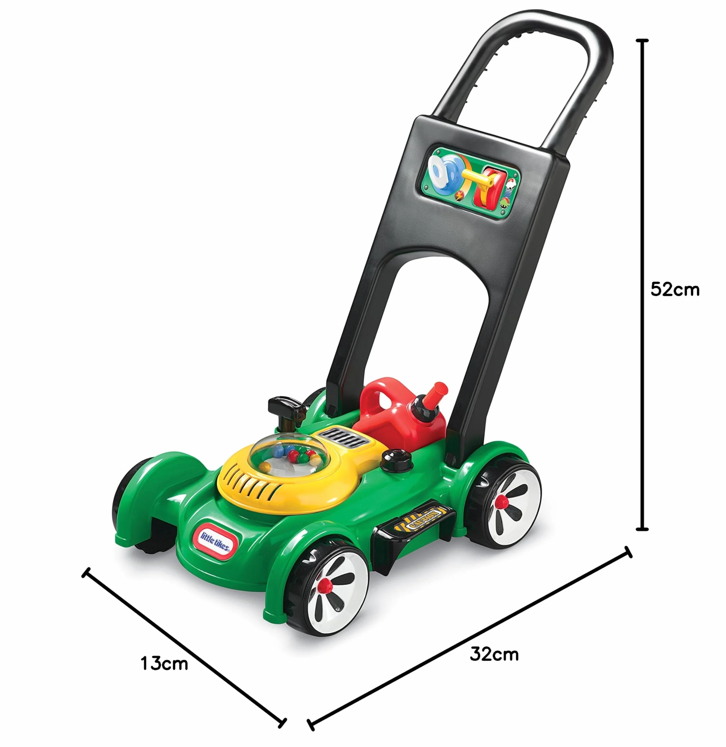 Little Tikes Gas'n Go Kosiarka Realistyczna Zabawka Ogrodowa z Dźwiękami dla Dzieci od 18 Miesięcy