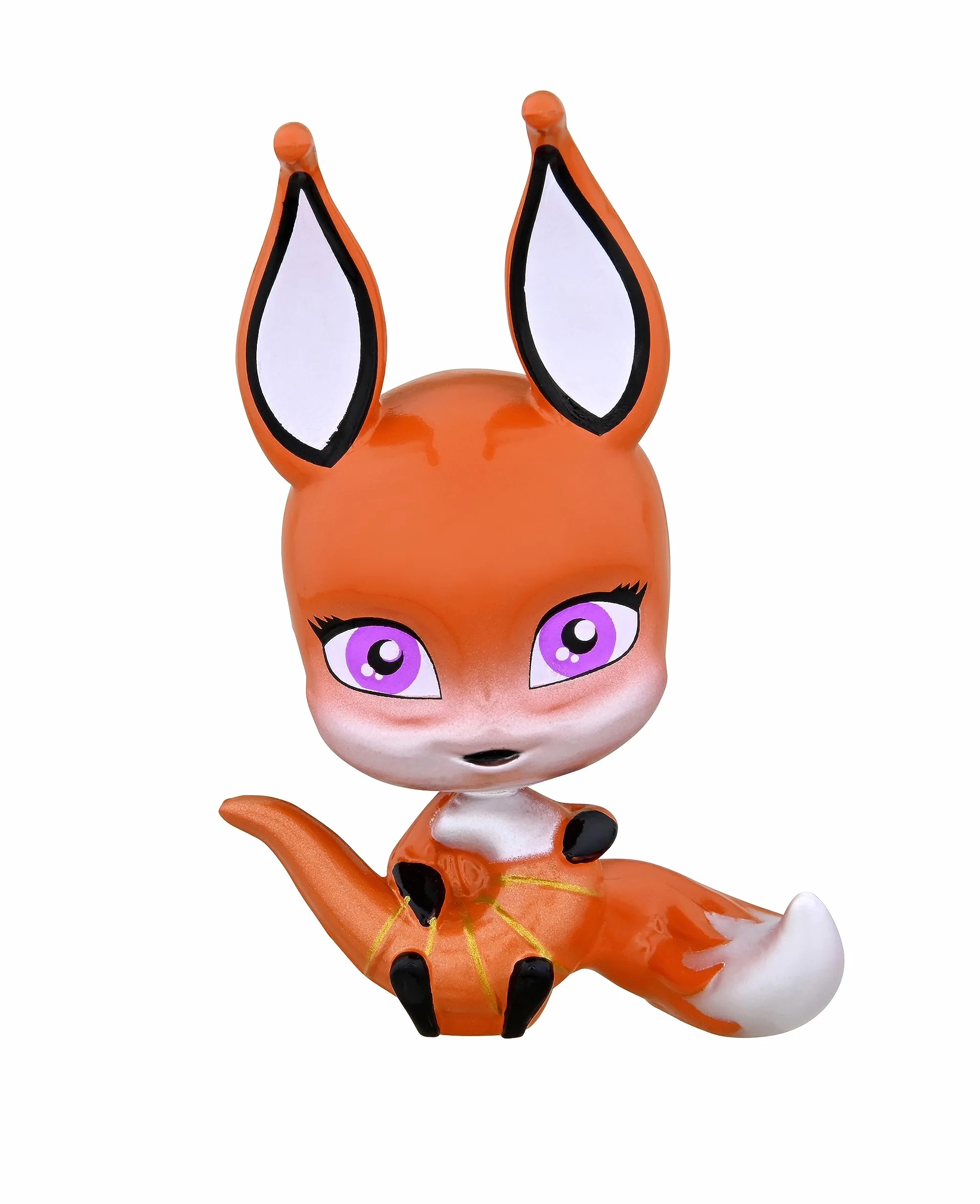 Miraculous Bandai Kwami pudełko niespodzianka – Kwami minifigurka do kolekcjonowania w pudełku Miracle Box – losowo wybrany model – P50500