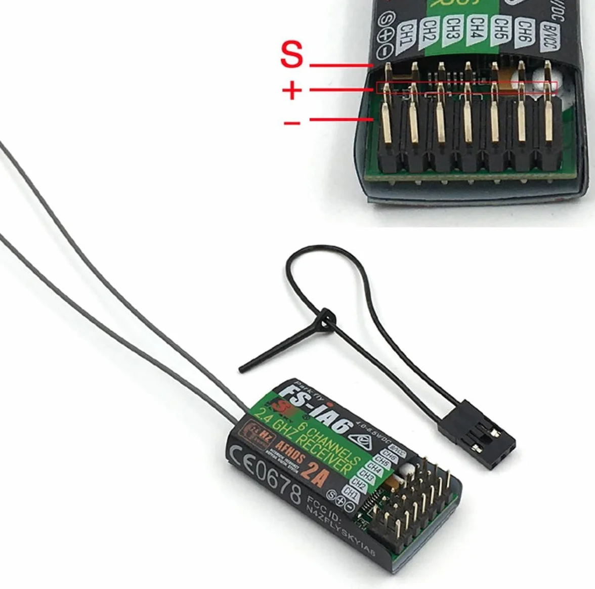 Flysky FS I6 AFHDS 2 A nadajnik radiowy 2,4 GHz, 6-kanałowy nadajnik + odbiornik FS IA6, system radiowy do samochodów wyścigowych RC, łodzi, helikopterów