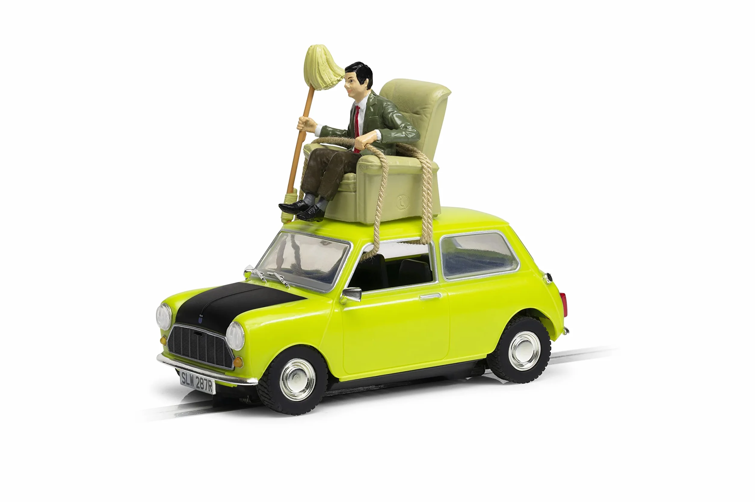Scalextric C4334 Mr Bean Mini zielony zestaw do samodzielnego montażu
