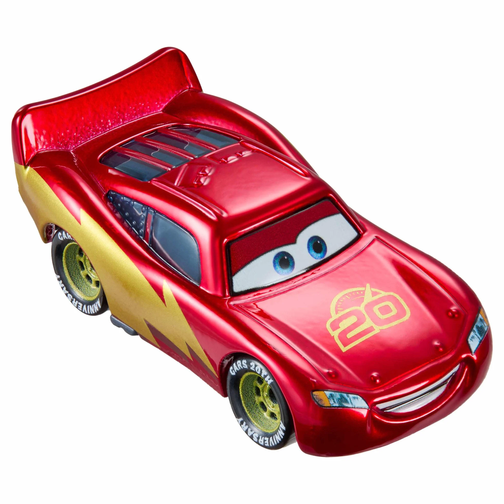 Mattel Disney Pixar Cars Auta 20-lecie Samochody 5-pak Zestaw, Chłodnica Górska, ulubieńcy fanów z pierwszego filmu, autka zabawki dla dzieci 3+, JMJ85
