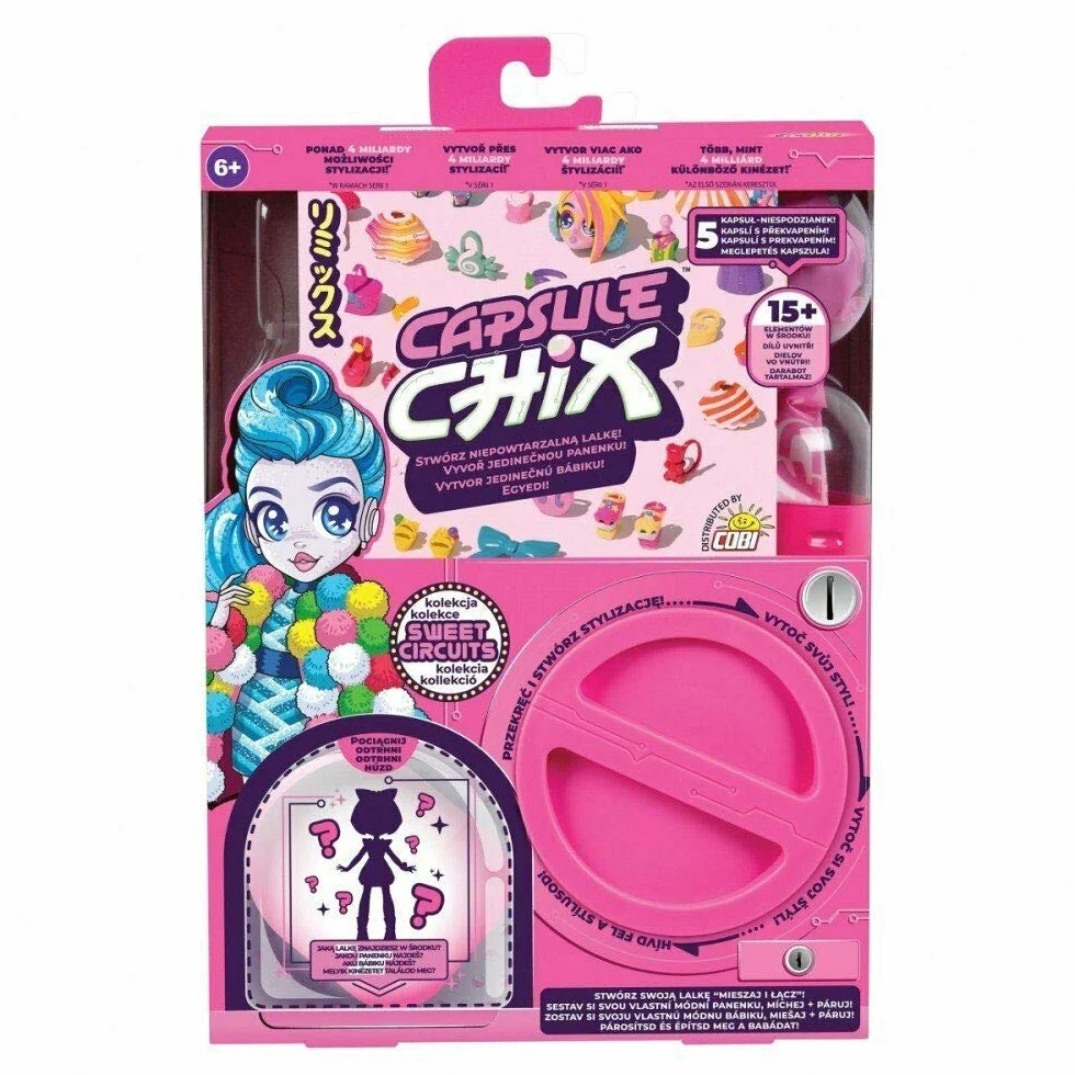 COBI 59200 Capsule Chix Sweet Circuits ,Wielokolorowy