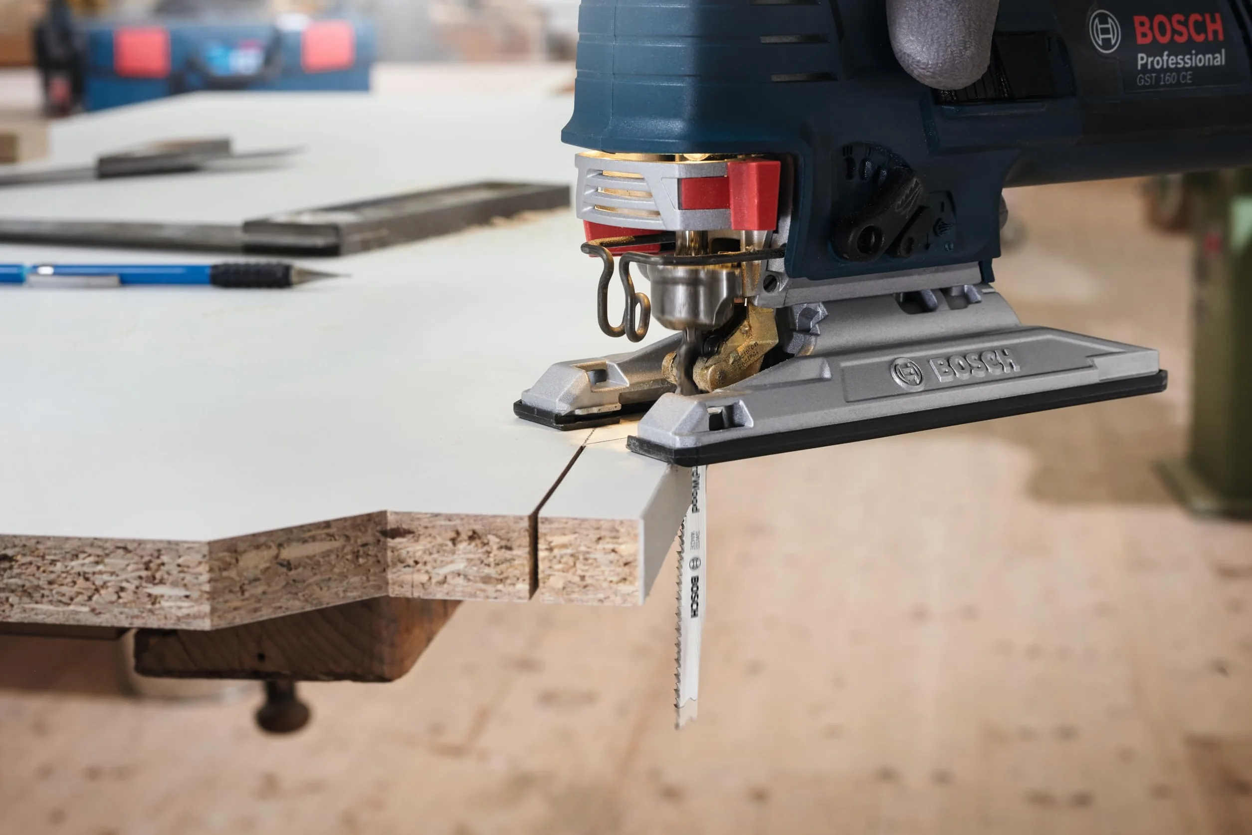 Bosch 25x Brzeszczot do wyrzynarek T 101 B Clean for Wood (do cięcia w drewnie, profesjonalne akcesoria do wyrzynarki)