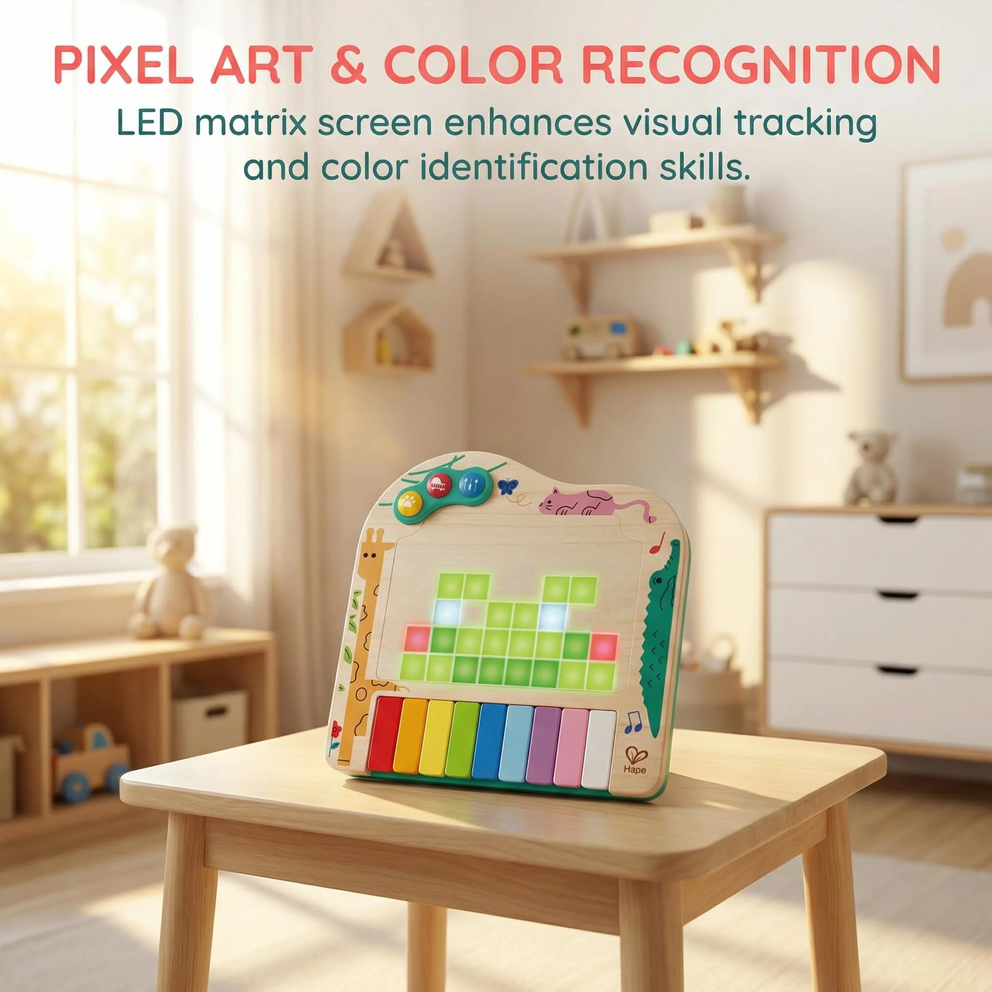Hape Pixel zabawka fortepianowa