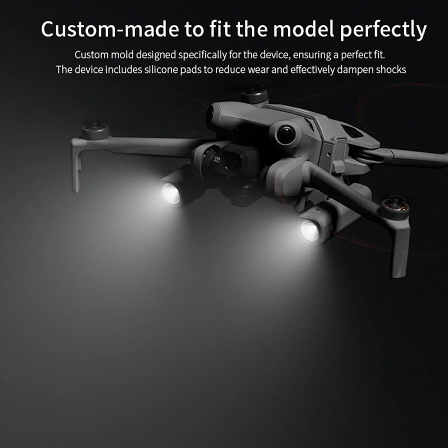 DJI Mini 4 Pro szperacz lampka nocna podwójne światło obrót 360° wiele trybów