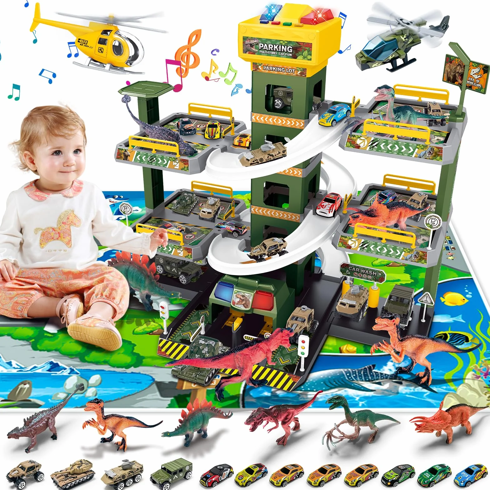 BuzzoXerex Parking dla Dzieci (B)