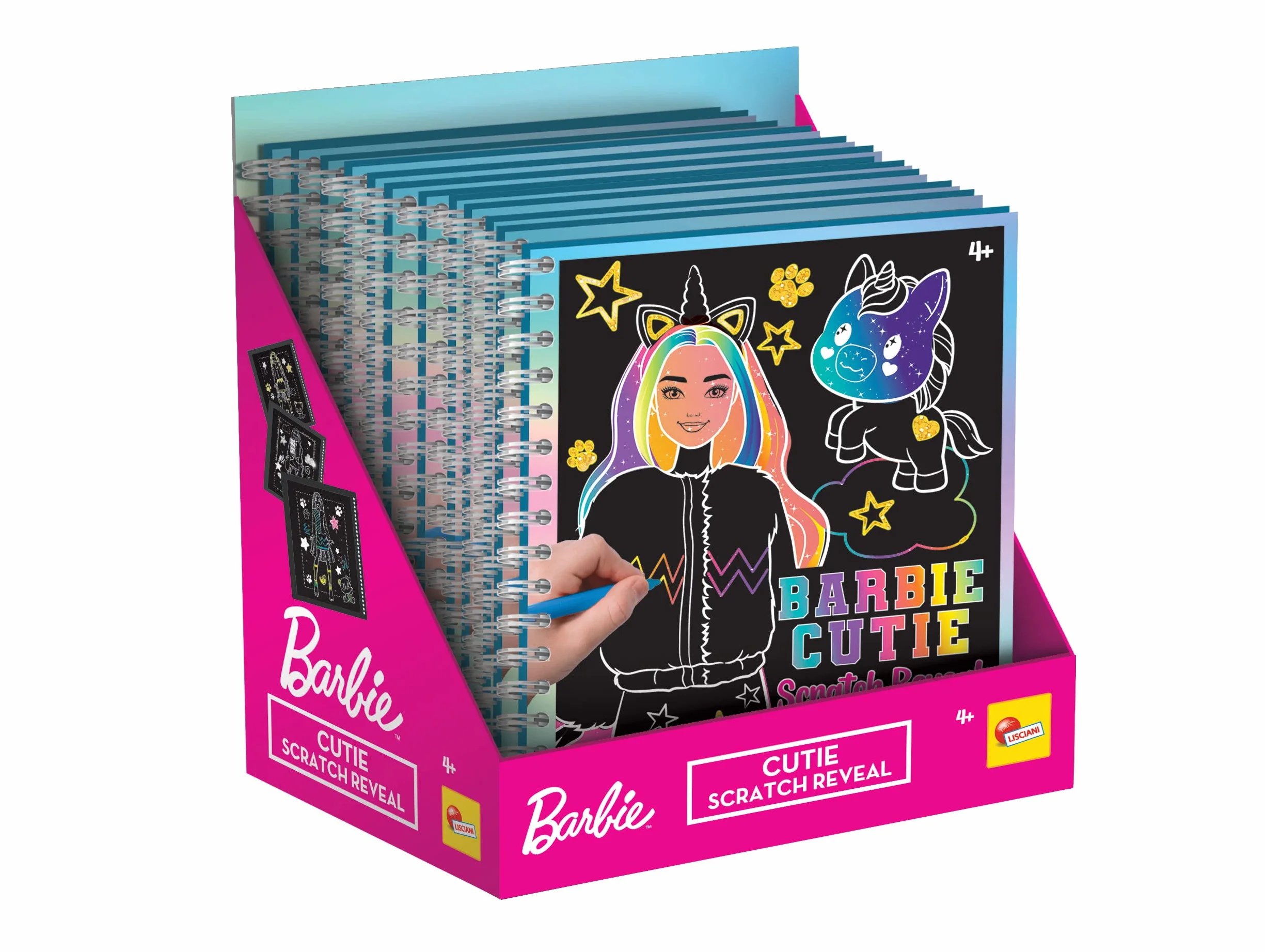 Barbie cutie. Scratch reveal. Ediz. a spirale. Con penna in legno