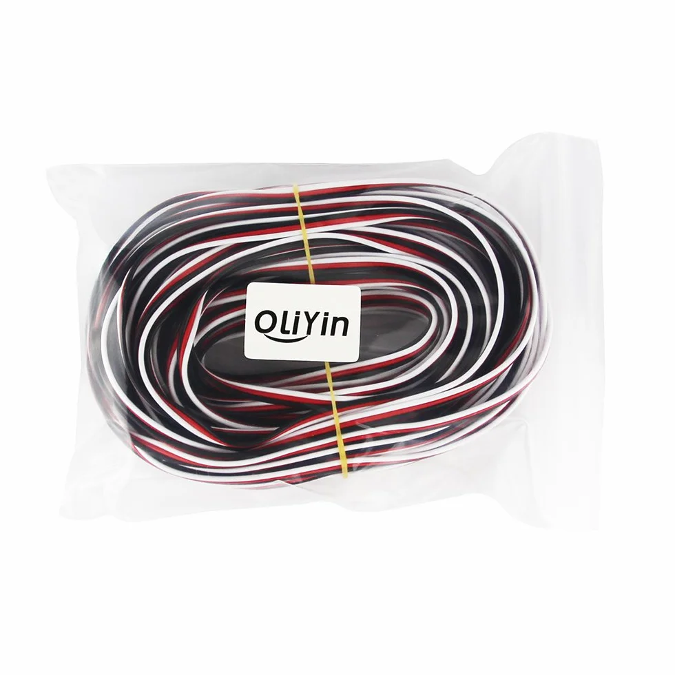 50 Feet 22awg Servo Cable 3p Line For Futaba JR RC Servo Hobby Model Aircraft Model Wiring 60 corex0.08mm