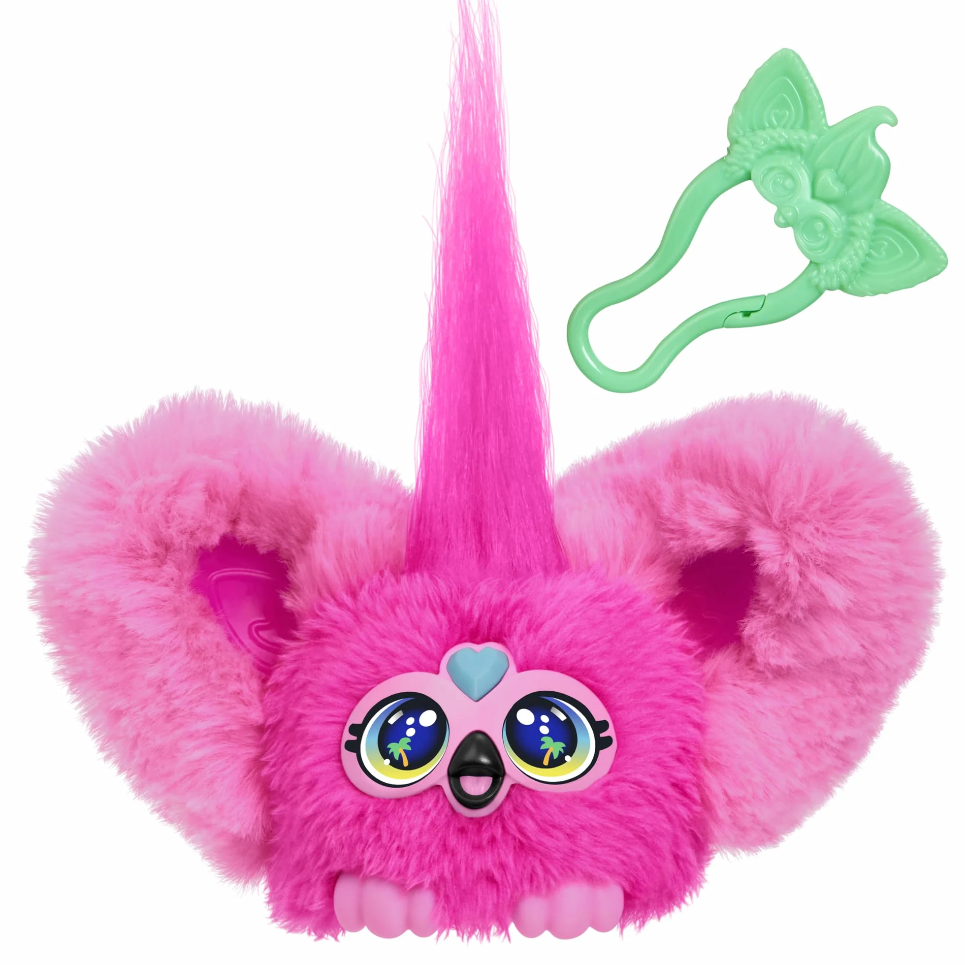Furby Furblets Flo-Flo, miniaturowy, pluszowy, zabawkowy flaming
