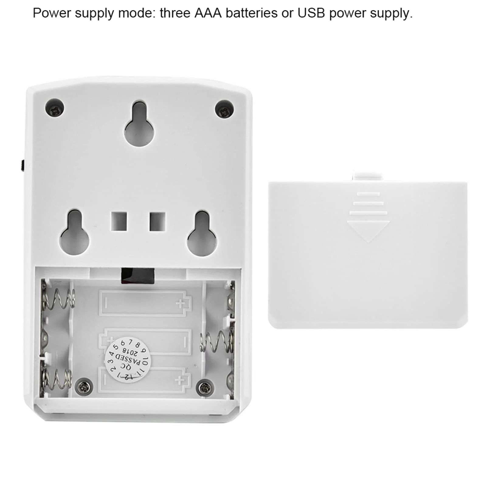 Czujnik ruchu z baterią USB, alarm, odtwarzacz audio Mp3, dzwonek indukcyjny na podczerwień, powitalny dzwonek indukcyjny, syrena, czujnik ruchu,