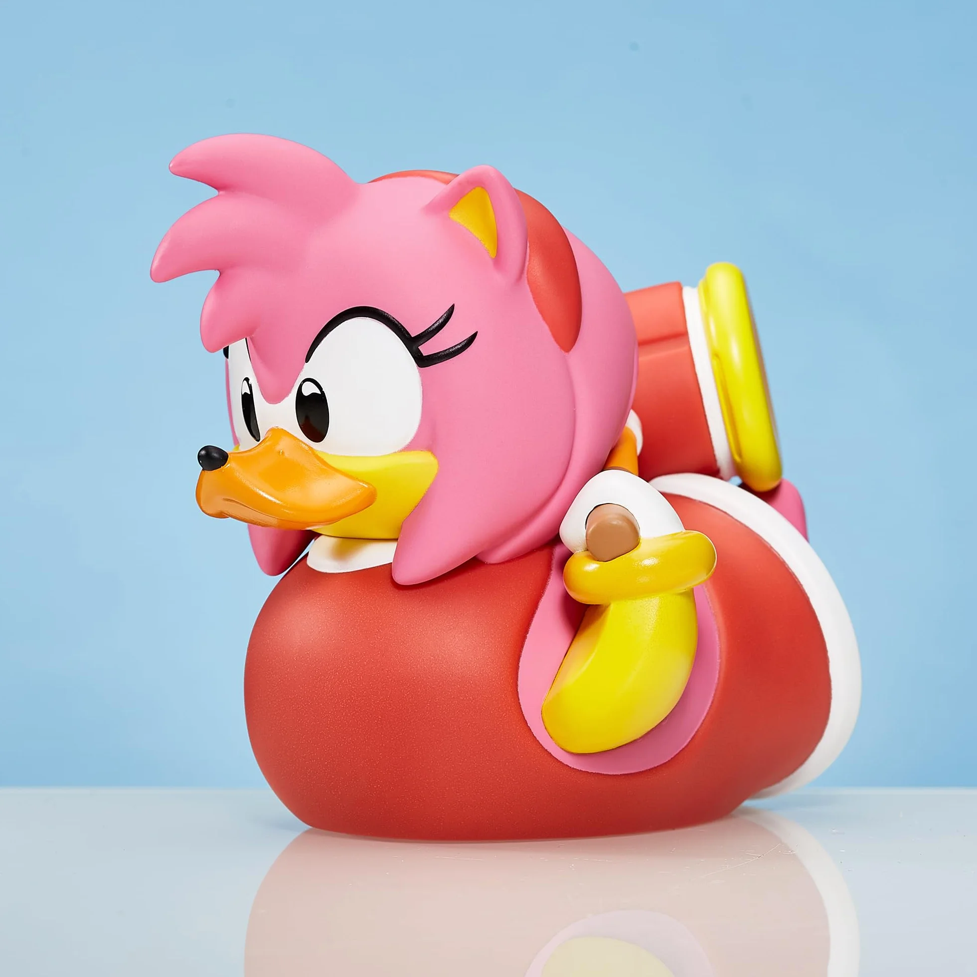 TUBBZ Pudełkowana edycja Amy Rose kolekcjonerska winylowa gumowa figurka kaczki - oficjalny produkt Sonic The Hedgehog - TV, filmy i gry wideo