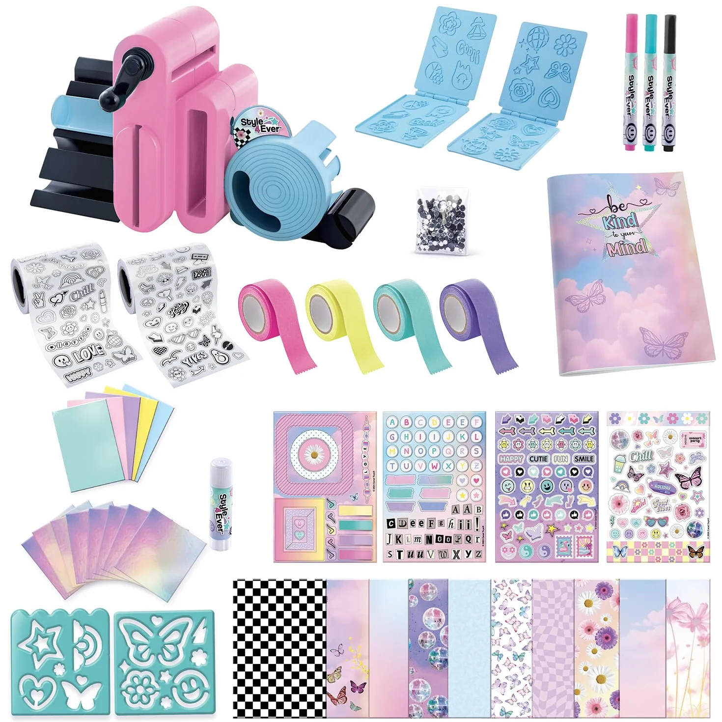 Canal Toys Studio scrapbookingu 3 w 1 150+ akcesoriów do majsterkowania od 6 lat