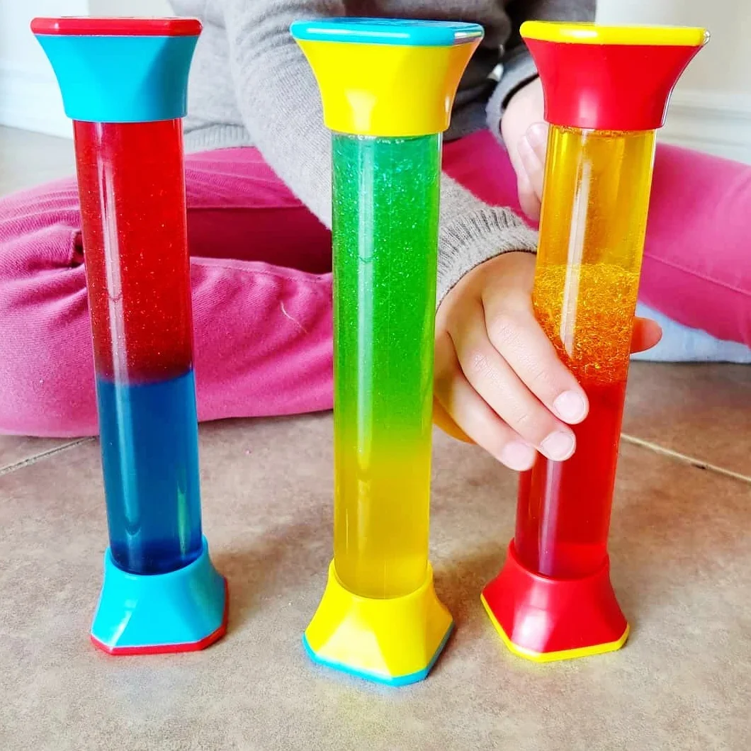 Learning Resources 93386 COLORMIX Sensory Tubes, Multicoloured, 8 x 7 x 2 inches