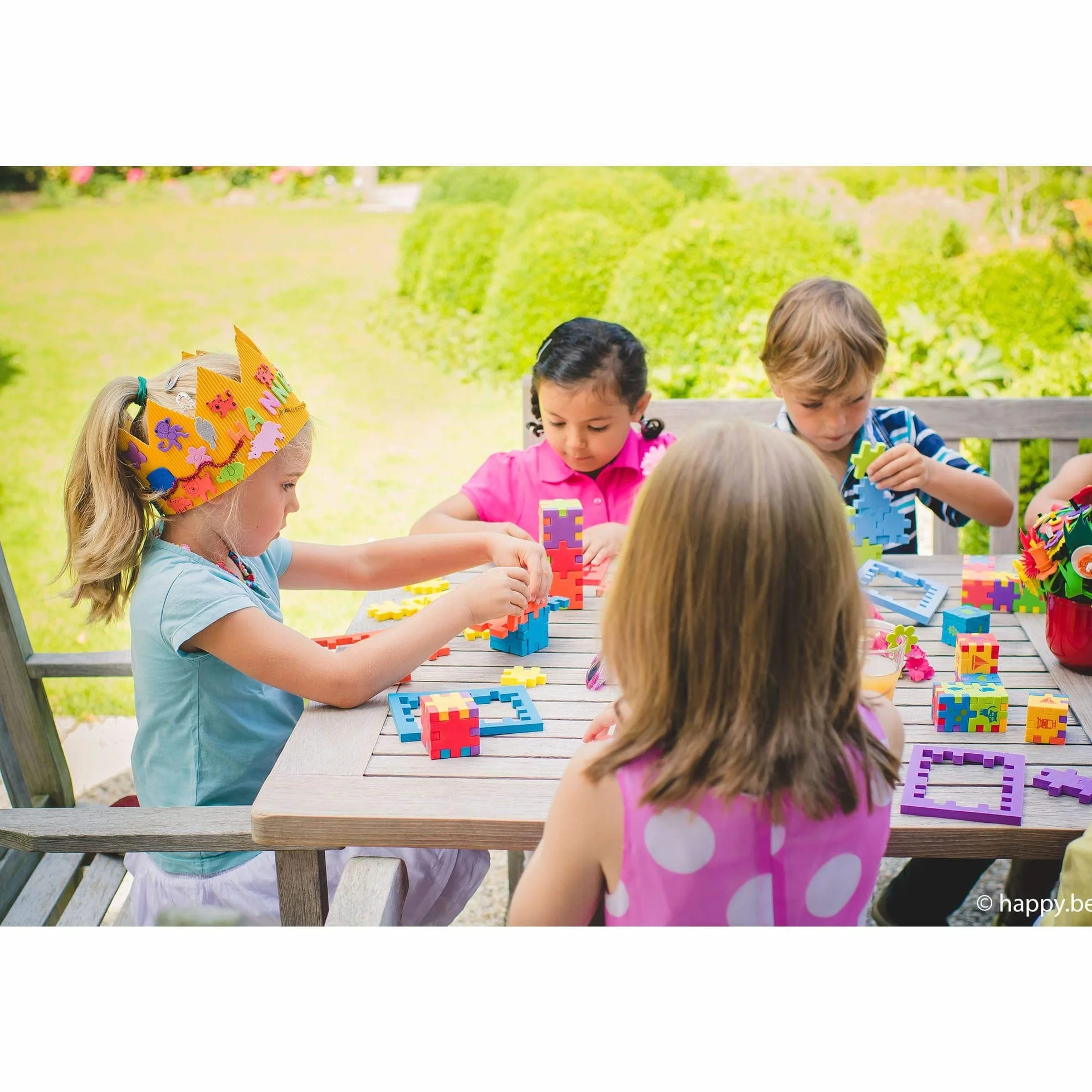 HAPPY HCJ300 Junior Cardboard Box 3D Puzzle Pack of 6