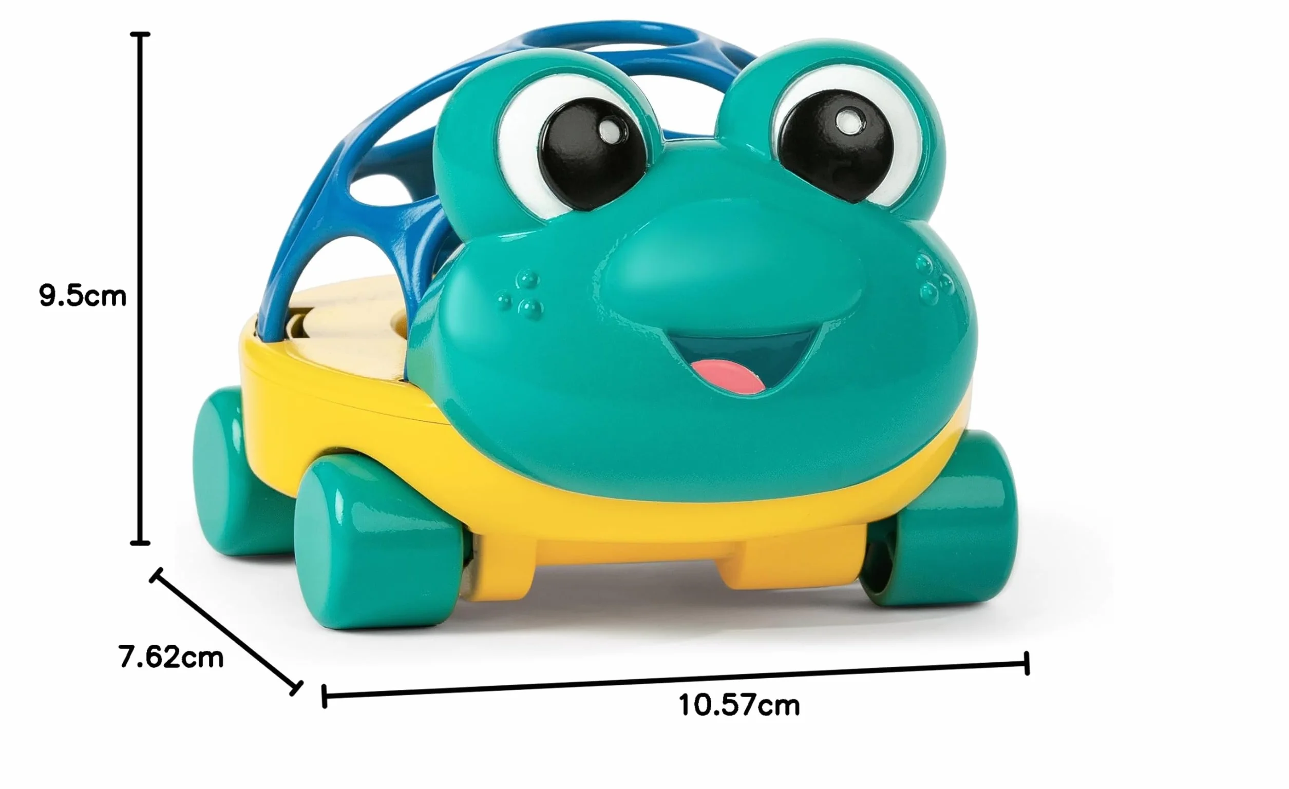 Baby Einstein Curious Car Neptune Oball Toy Car & Rattle, wiek od 3 miesięcy