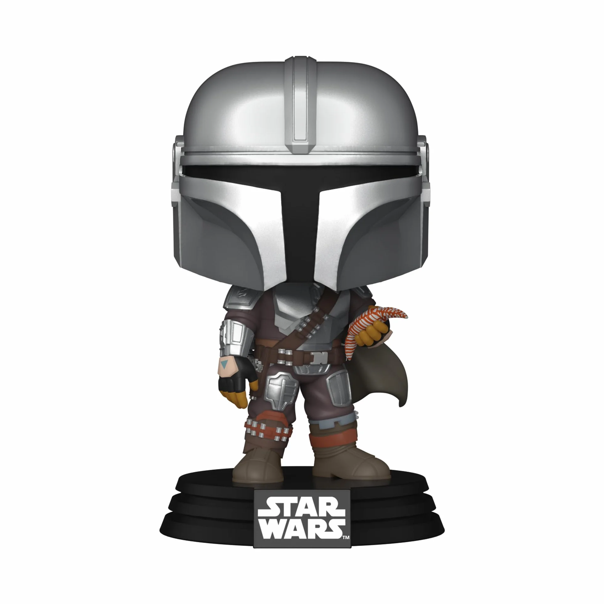 Funko POP! Star Wars: BoBF - Mandalorian - Mando z woreczkiem - Star Wars: the Book Of Boba Fett - kolekcjonerska figurka winylowa - pomysł na prezent - oficjalny towar - zabawki dla dzieci i
