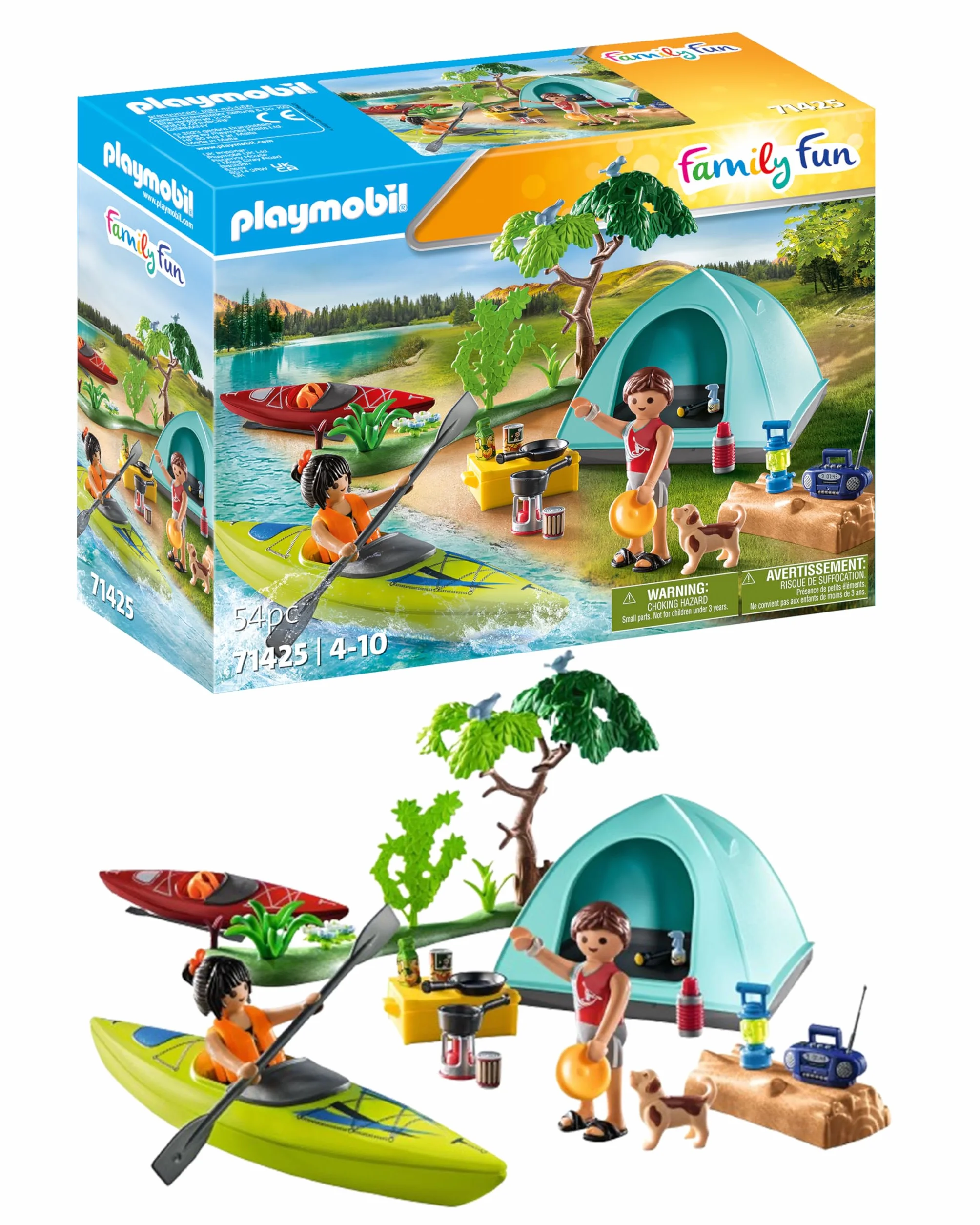 PLAYMOBIL Family & Fun 71425 Biwak pod namiotem, od 4 lat