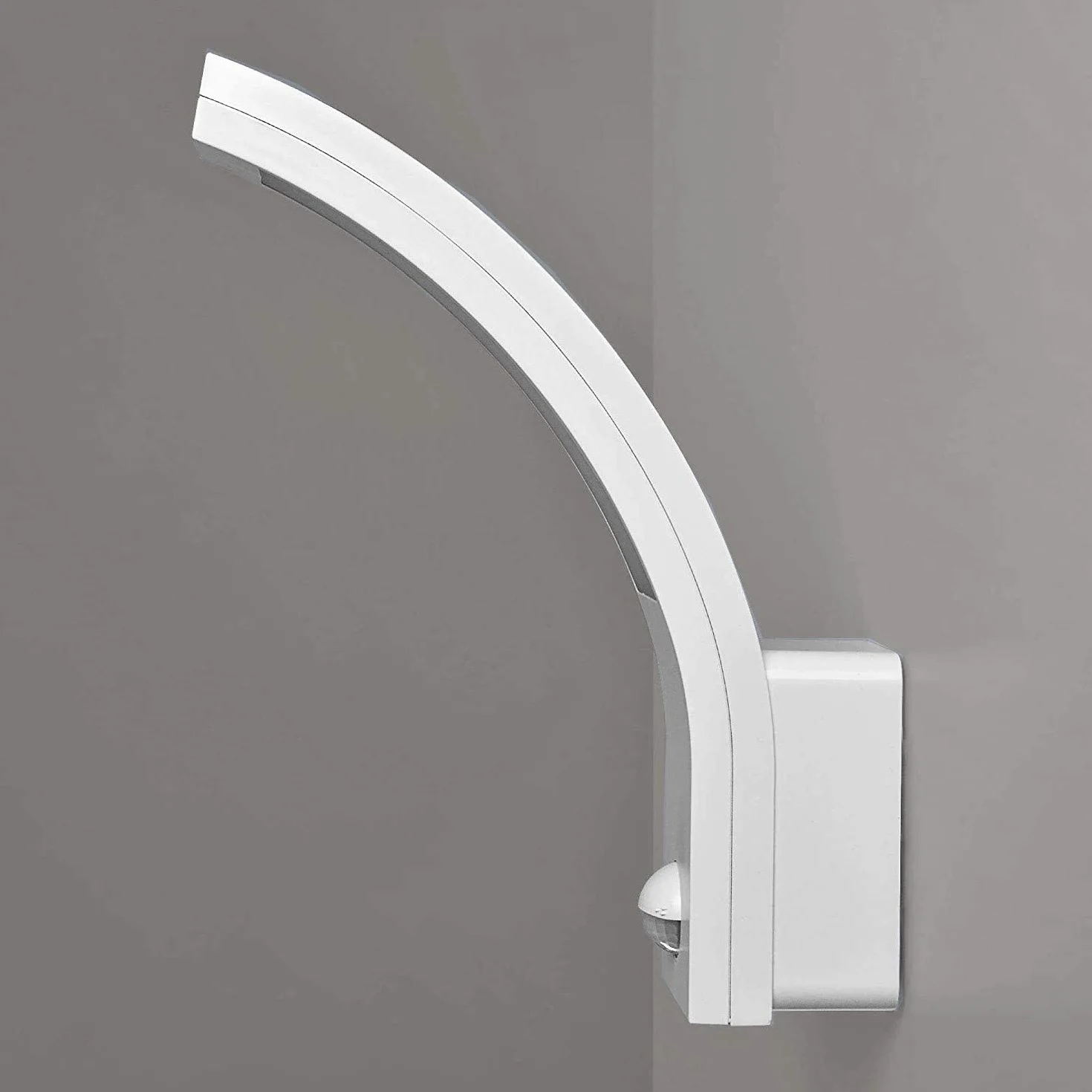 ADVITI PIRYT LED 10W Oprawa Ogrodowa z Czujnikiem Ruchu 140° 800lm IP54 4000K (Biały)