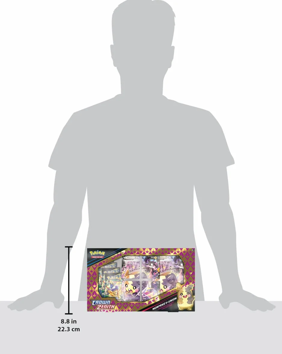Pokemon TCG: Crown Zenith Premium Playmat Collection—Morpeko V-Union