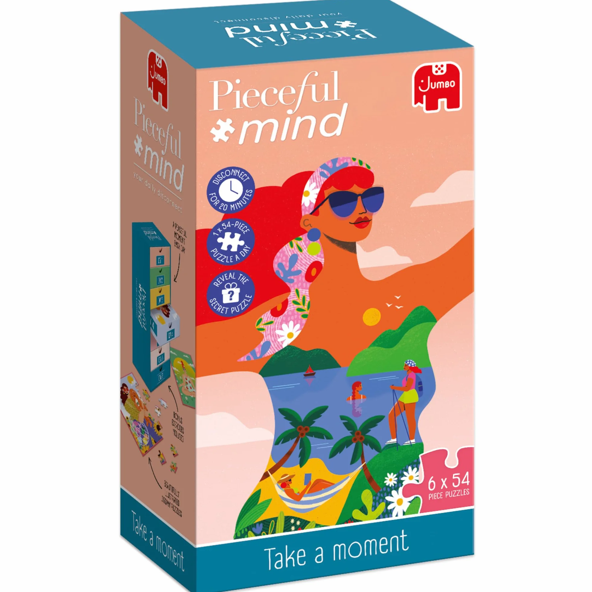 Pieceful mind - Take a moment - Puzzle 54 Teile