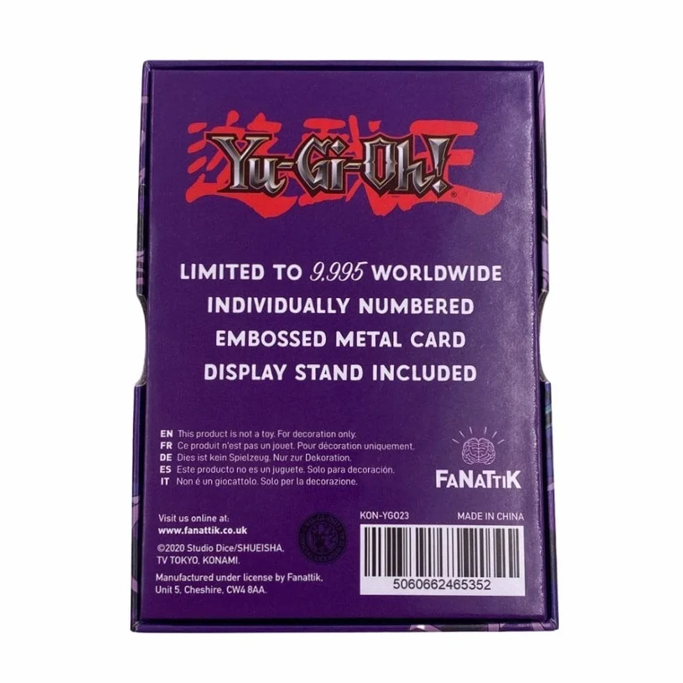 Fanattik Limited Edition Card Collectibles - Dark Magician, KON-YGO23, wielokolorowe