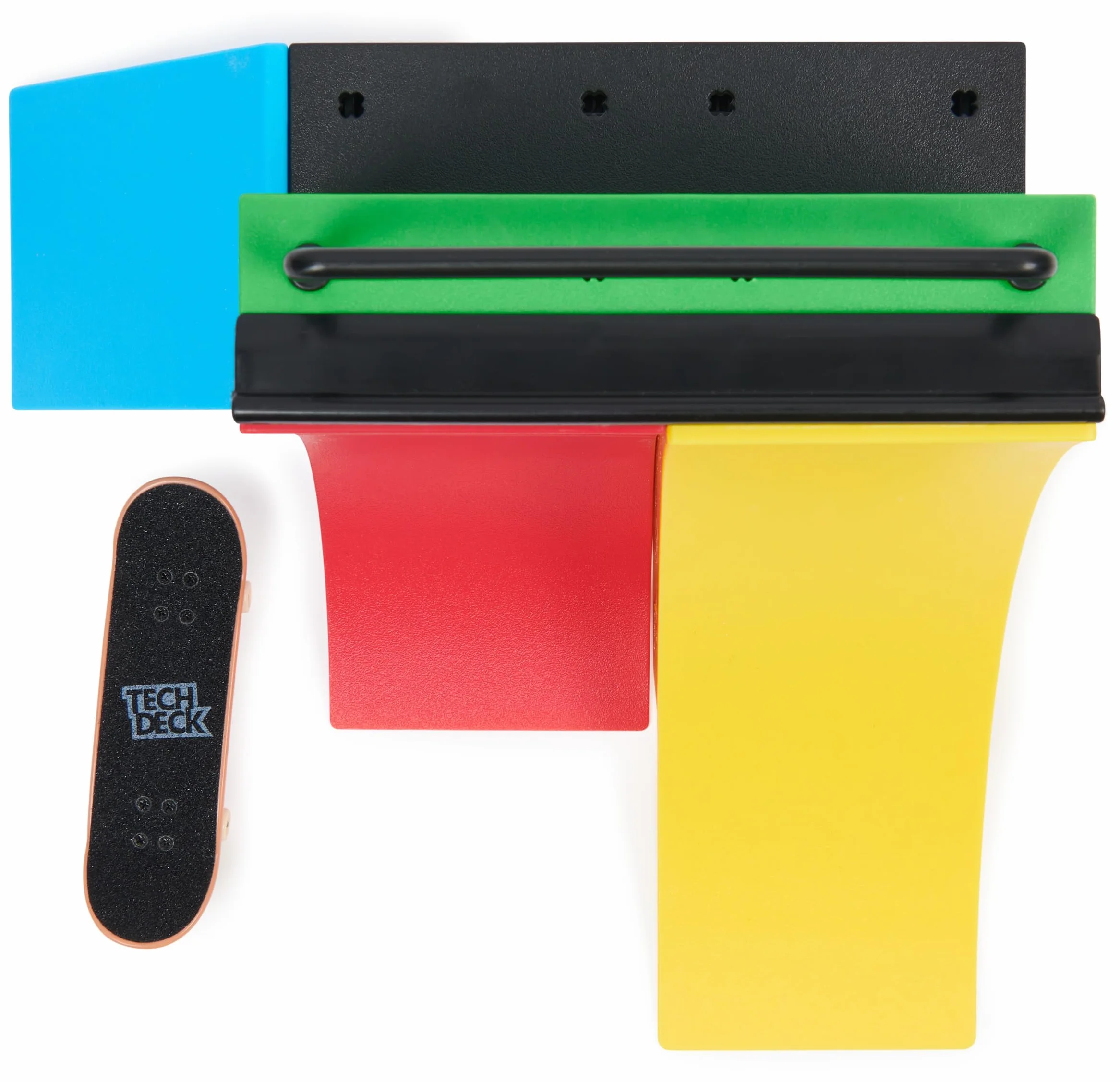Tech Deck X-Connect zestaw startowy – Competition Wall 2.0 zestaw ramp z autentyczną tablicą na palce marki Flip i akcesoriami, od 6 lat