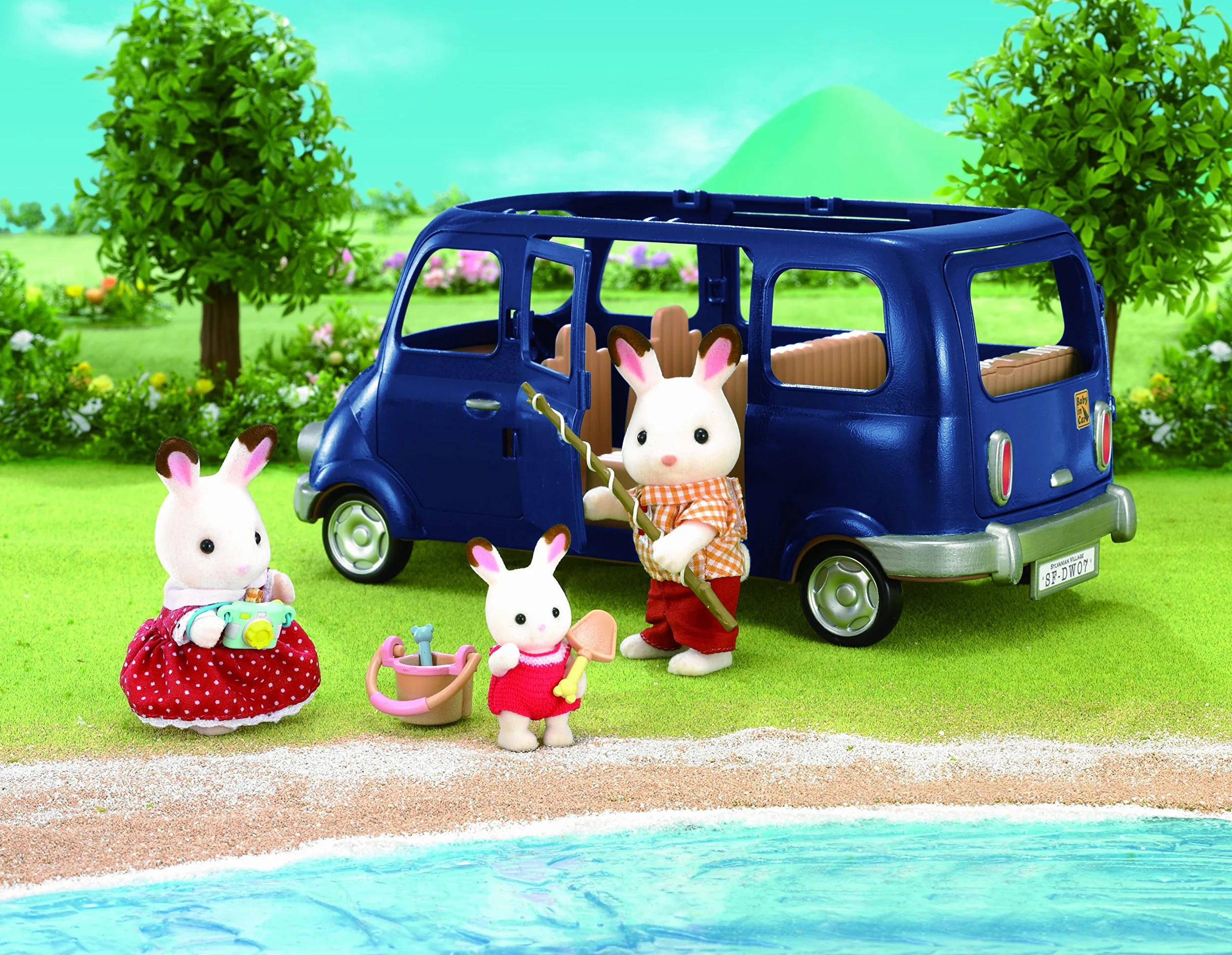 Sylvanian Families 5274 Rodzinny siedmioosobowy minivan