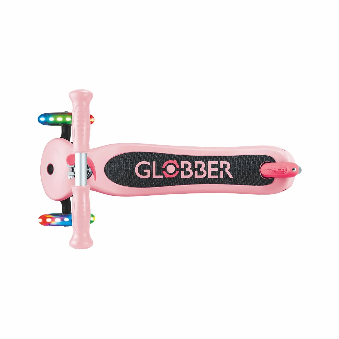 Globber - Primo Lights - Hulajnoga z 3 kołami dla dzieci w wieku od 3 do 7 lat, pastelowa róża